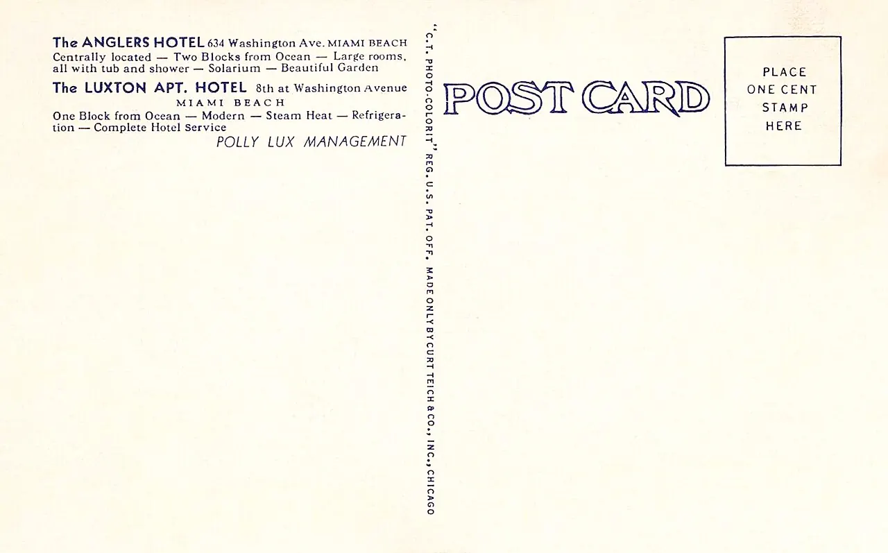 Angler's Hotel, Miami Beach: Miami Beach - The Anglers Hotel and Luxton Apt. Hotel 02